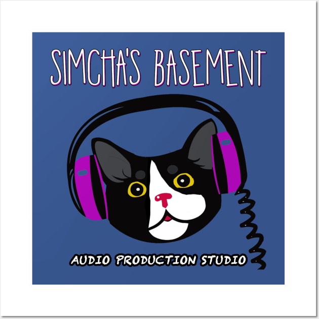 Simcha's Basement - Audio Production Studio Wall Art by polarmp3